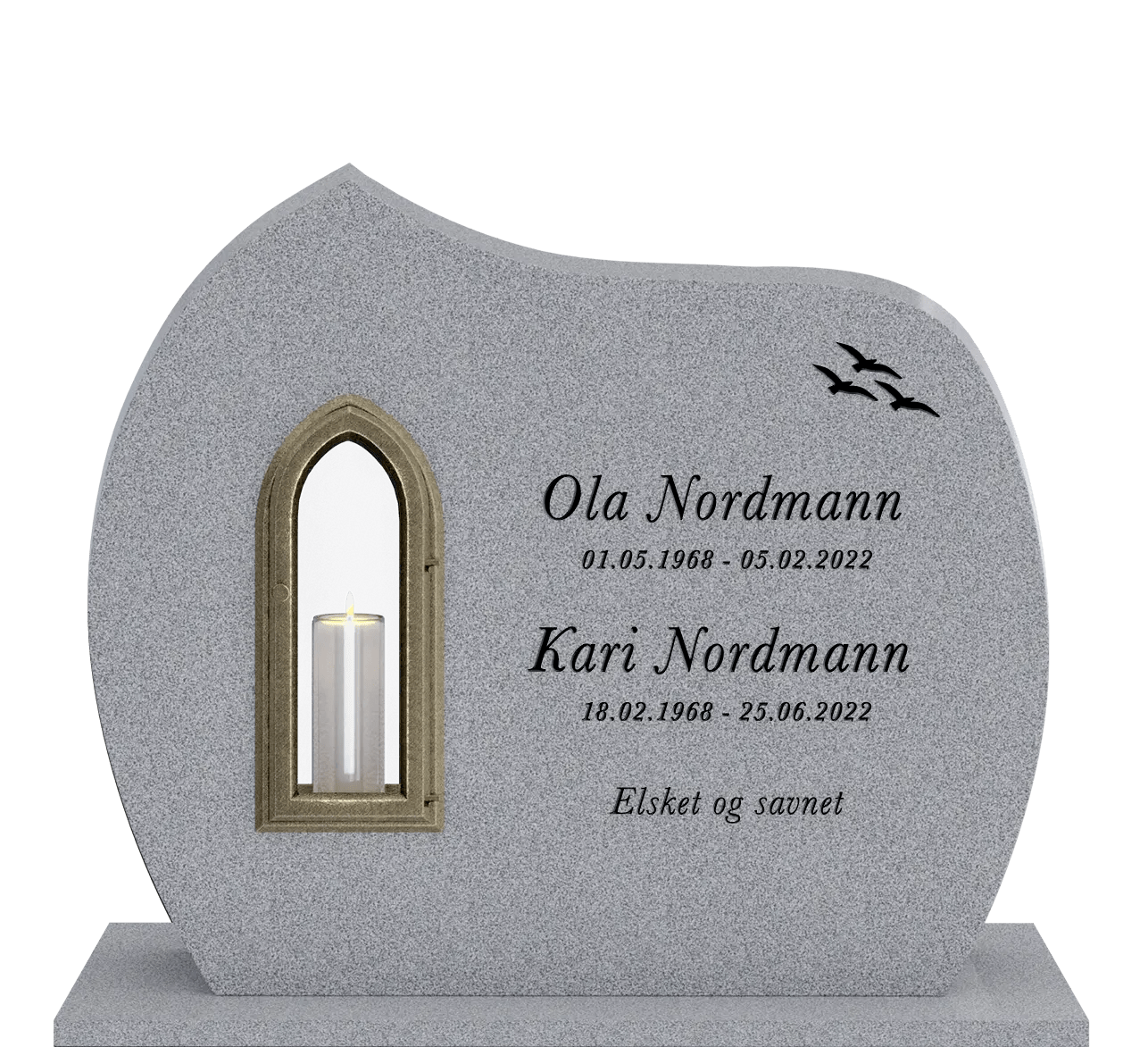 Gravsteiner - Variert utvalg av gravsteiner i høy kvalitet